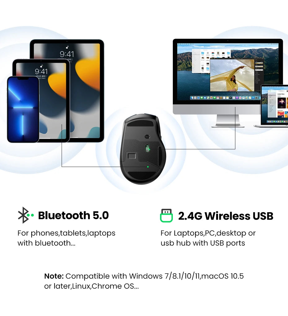 Silent Wireless Mouse