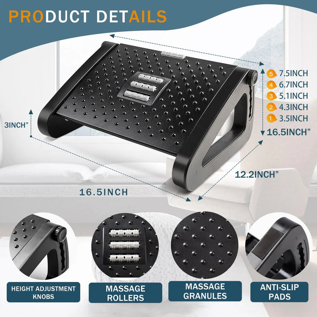 Ergonomic Foot Rest