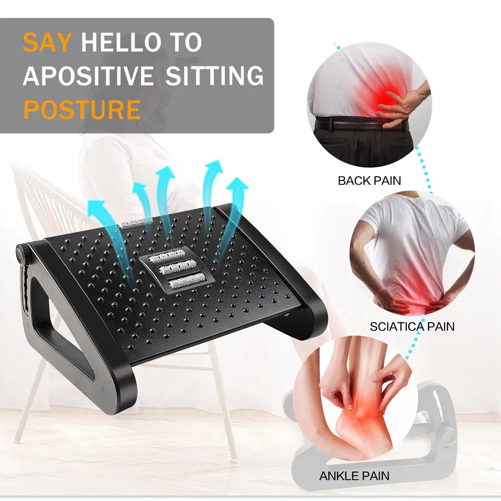 Ergonomic Foot Rest
